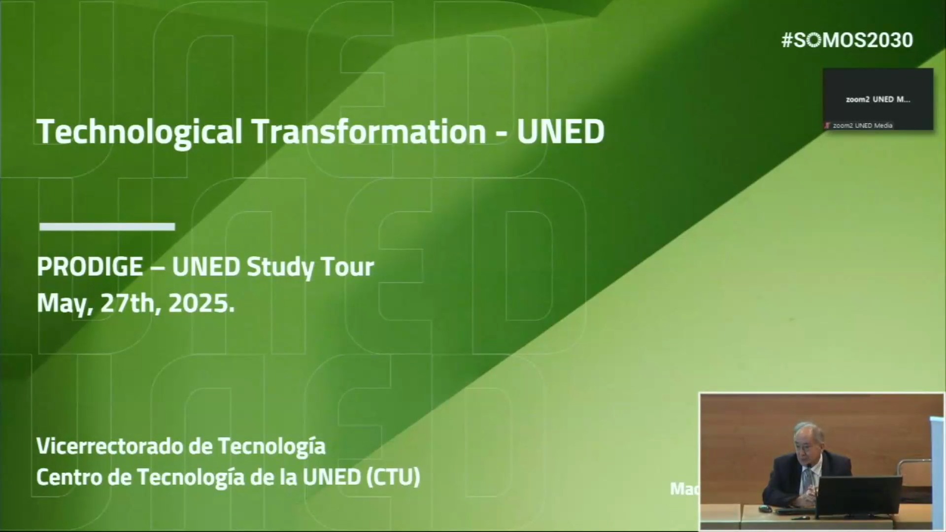 UNED Technological infrastructure for a digital university