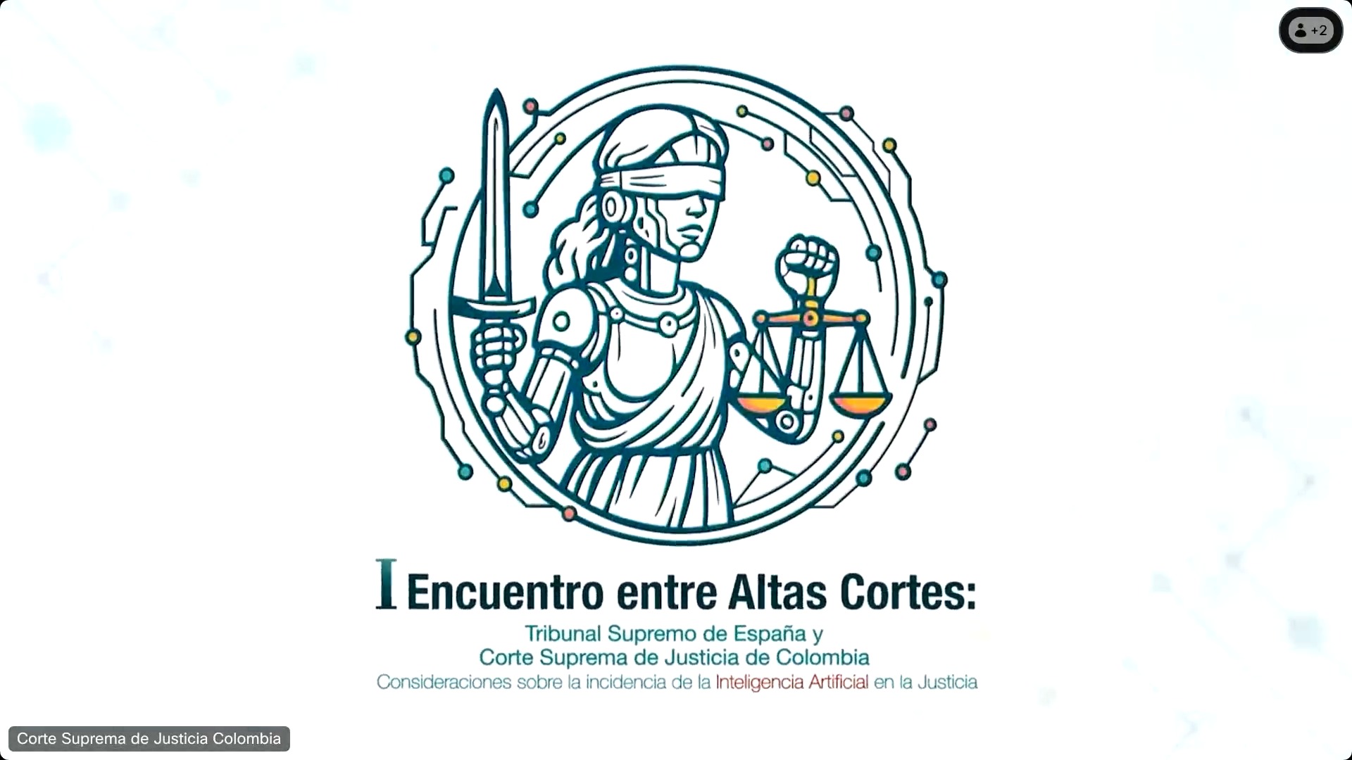 Inauguración. I Encuentro entre Altas Cortes