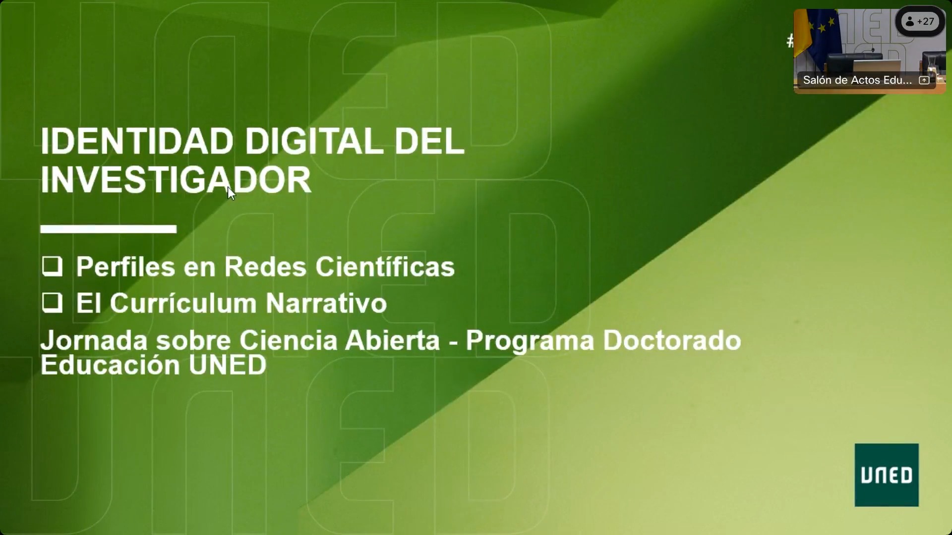 Identidad digital del investigador