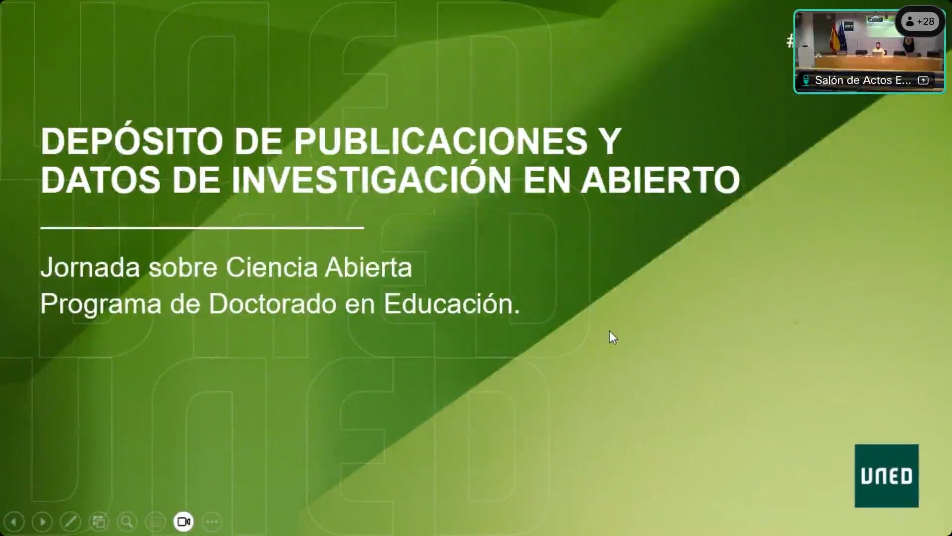 Depósito de publicaciones y datos de investigación en abierto