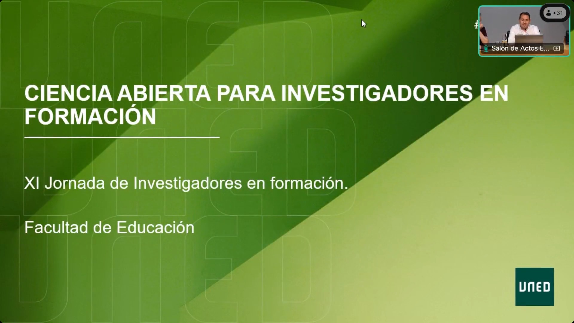 Ciencia abierta para investigadores en formación