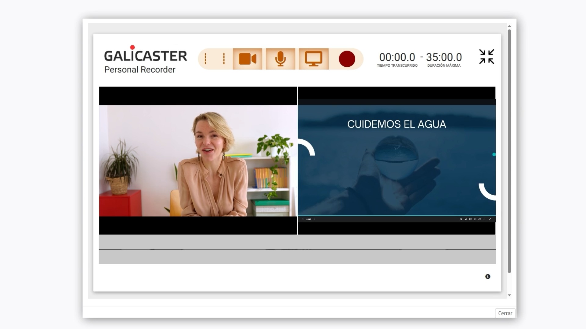 2. Grabar con Personal Recorder