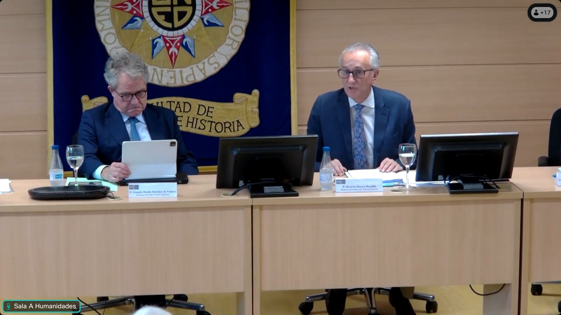 Intervención de Ricardo Huesca Boadilla