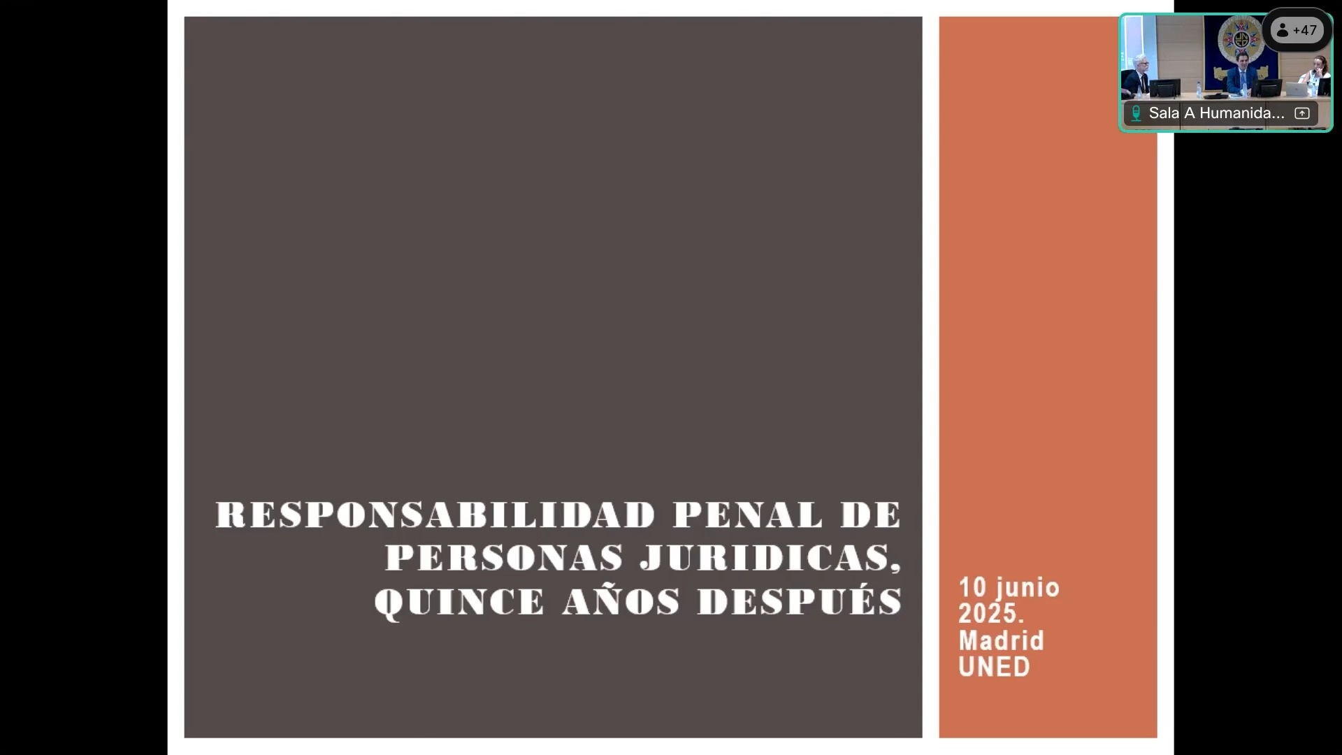 La última invitada al proceso penal: las personas jurídicas como responsables penales
