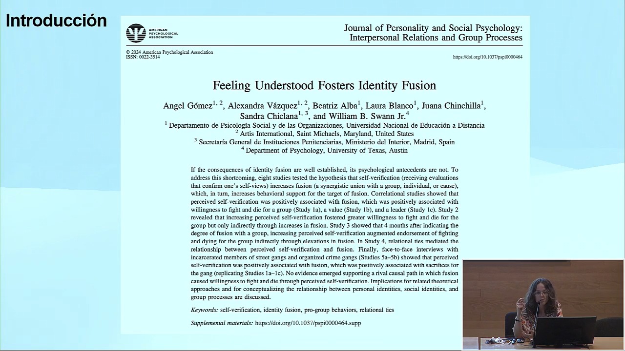 Feeling understood fosters identity fusion: a cross-cultural replication
