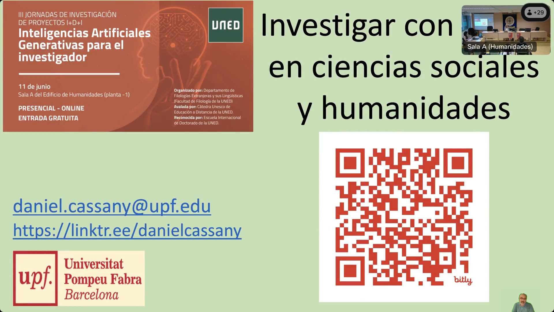 Investigar con inteligencia artificial generativa en ciencias sociales y humanidades