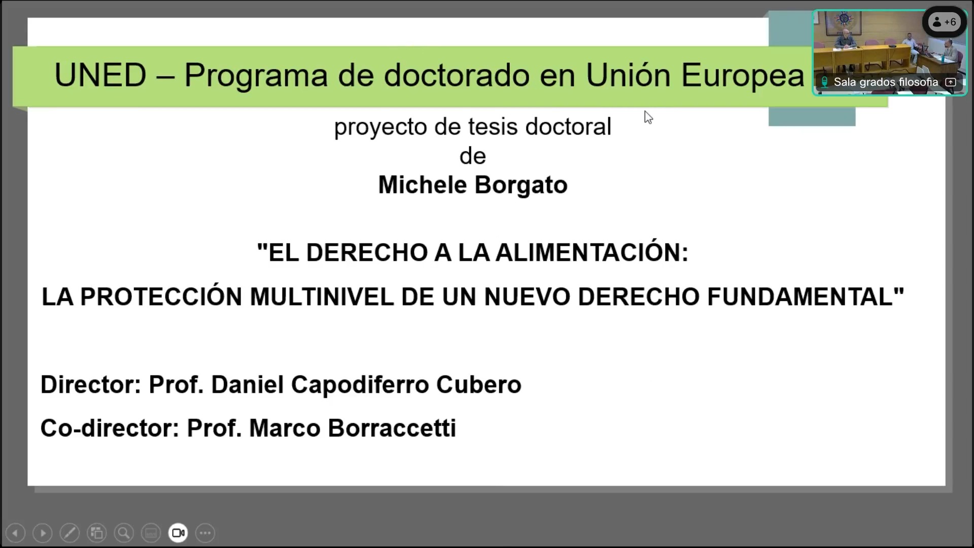 El derecho a la alimentación: protección multinivel de un nuevo derecho fundamental