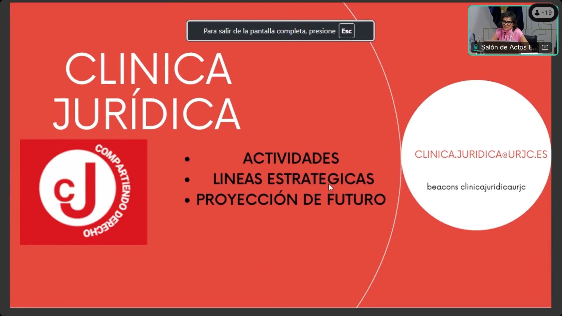 La Clínica Jurídica de la Universidad Rey Juan Carlos
