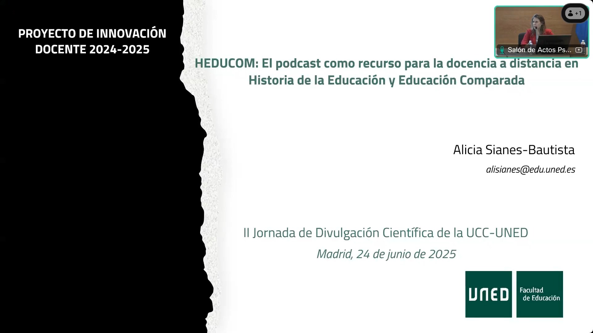 HEDUCOM: El podcast como recurso para la docencia a distancia en Historia de la Educación y Educación Comparada