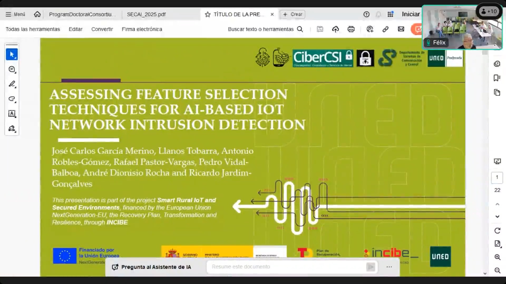Assesing feature selection techniques for AI-Based IOT network intrusion detection