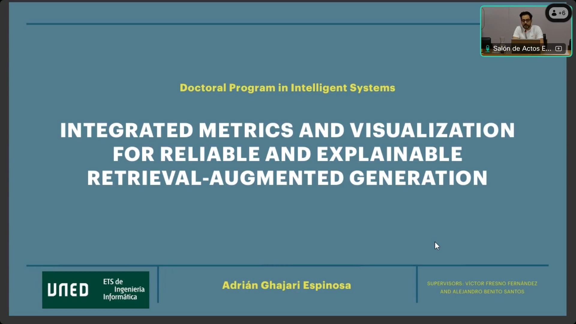 Integrated metrics and visualization for reliable and explainable retrieval-augmented generation