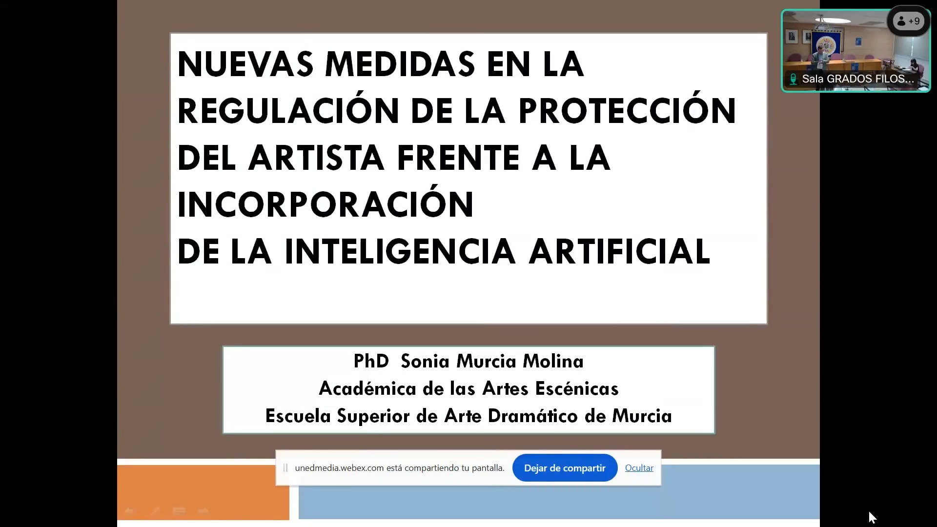 Nuevas medidas  en la regulación de la protección del artista frente a la incorporación de la inteligencia  artificial