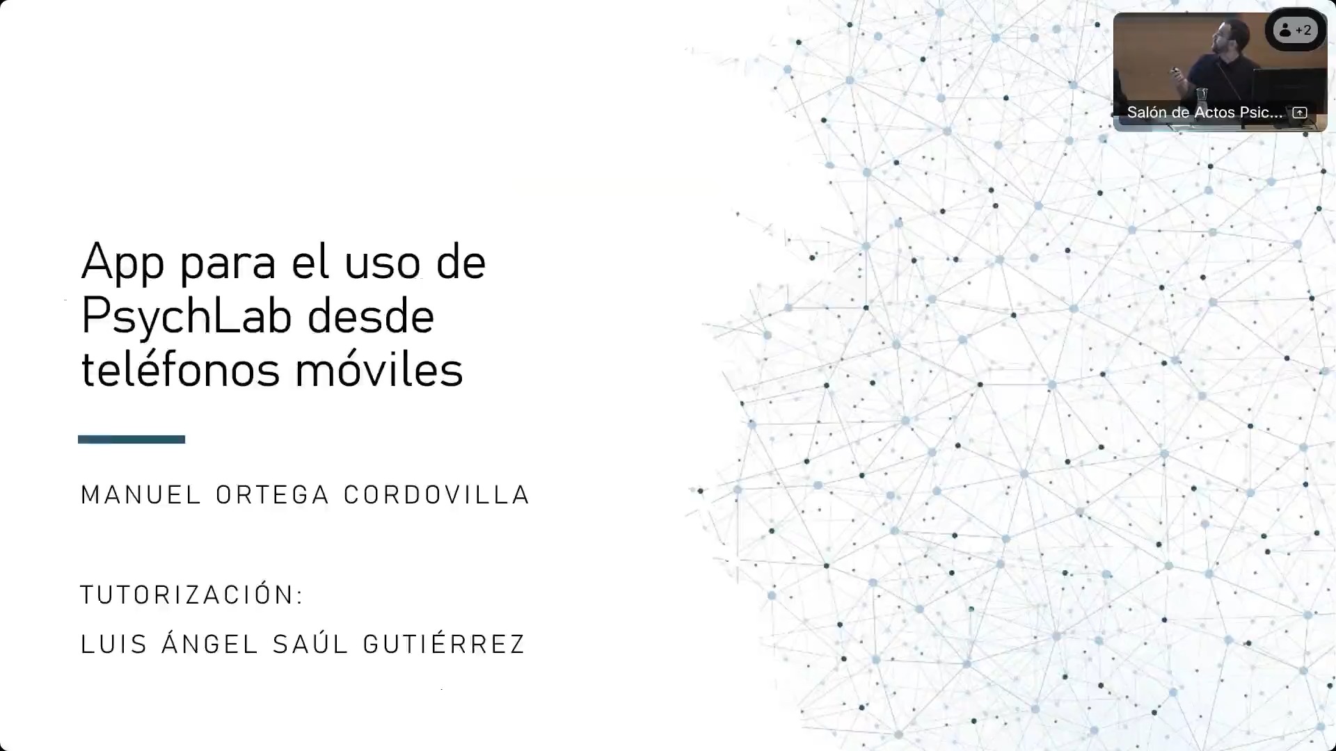 App para el uso del PsychLab desde teléfonos móviles