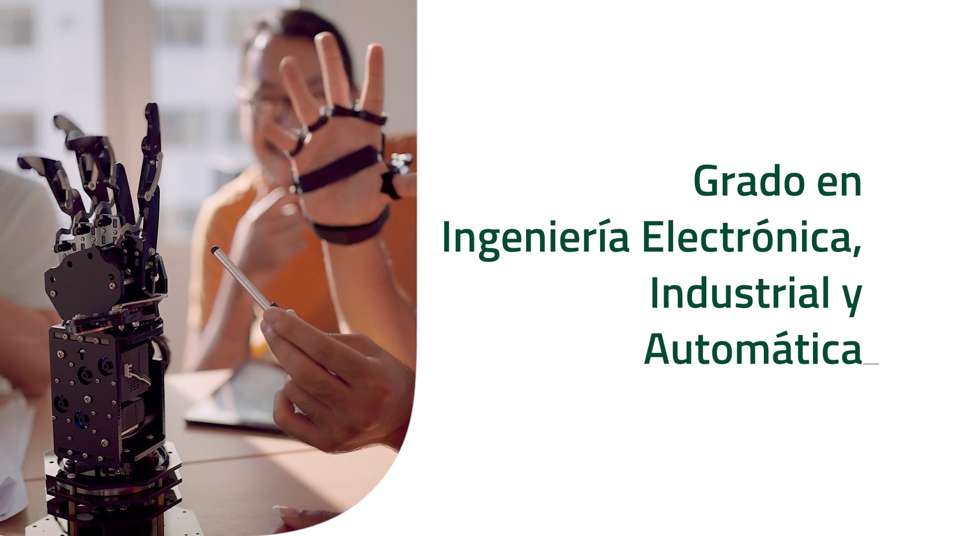 PROMO Grado en Ingeniería Electrónica, Industrial y Automática
