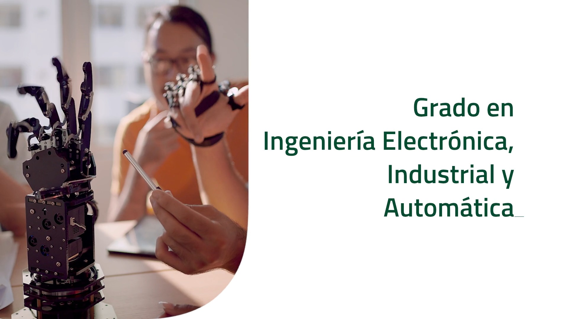 PROMO Grado en Ingeniería Electrónica, Industrial y Automática