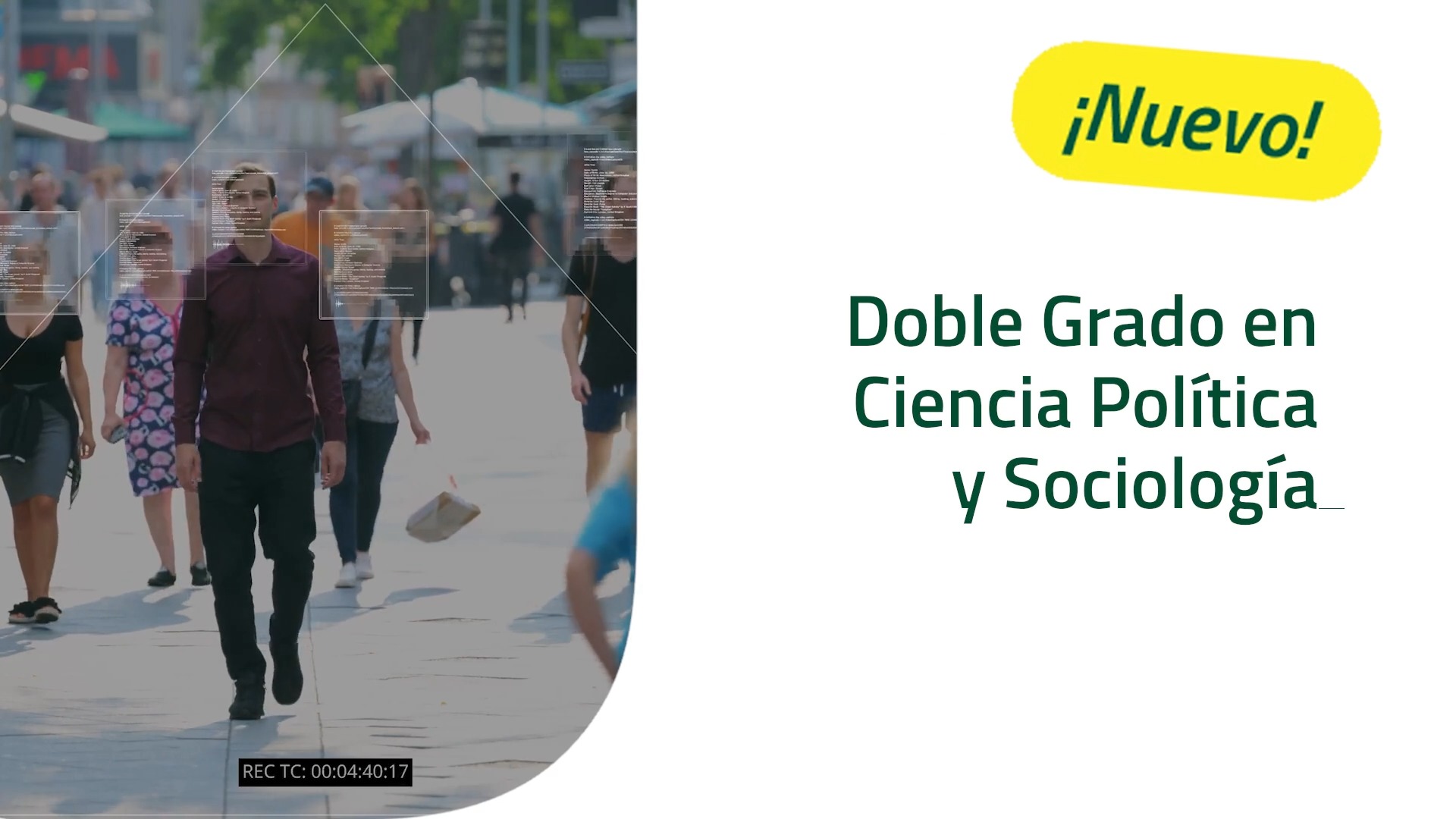 Doble Grado en Ciencia Política y Sociología