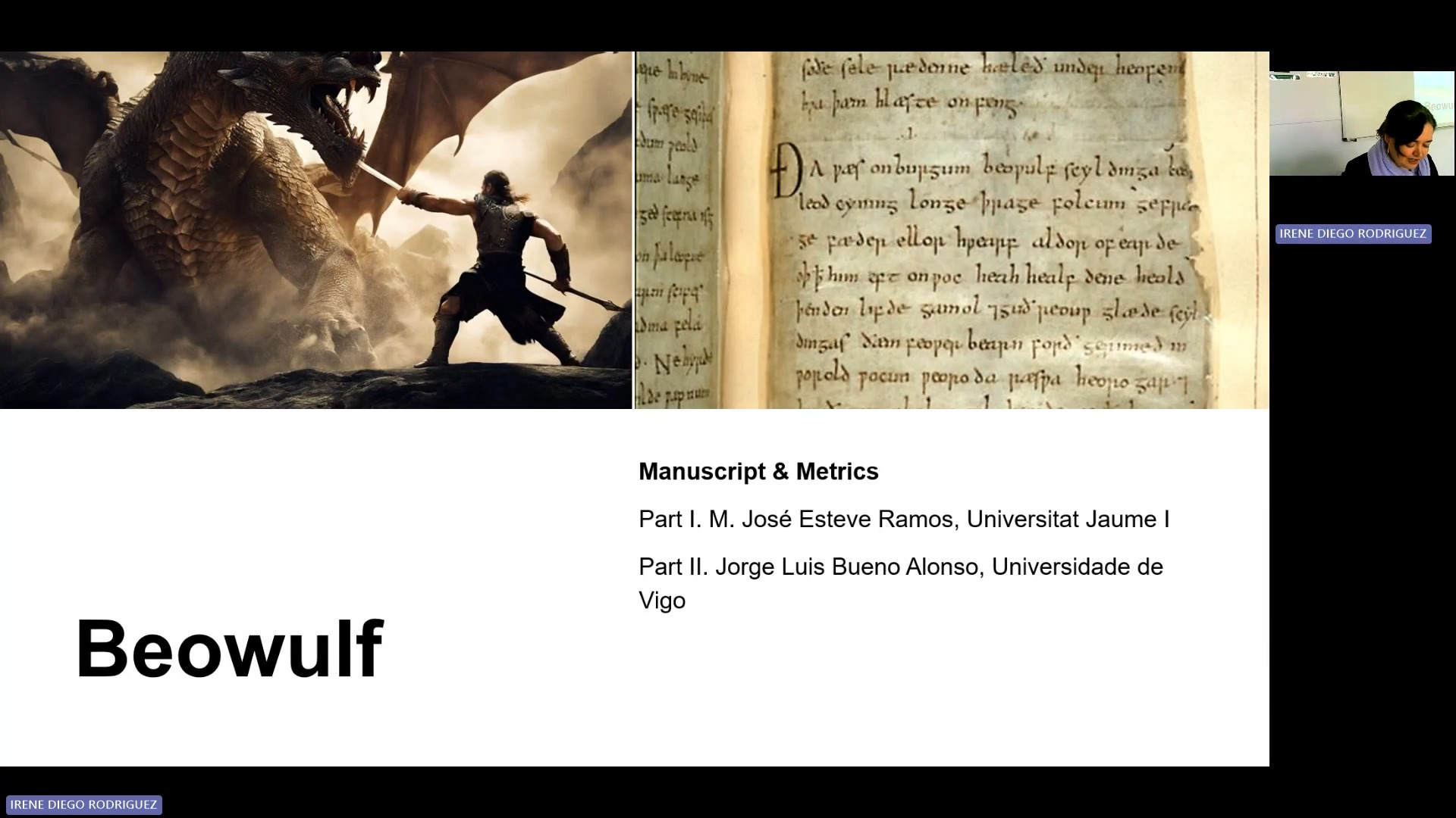 Beowulf's manuscript