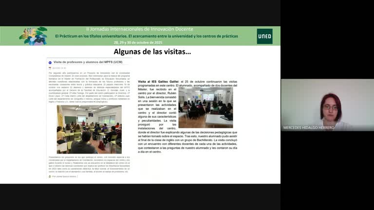 Red universidad–centros de prácticas: un modelo colaborativo para fortalecer la formación inicial docente en el Máster en Formación del Profesorado