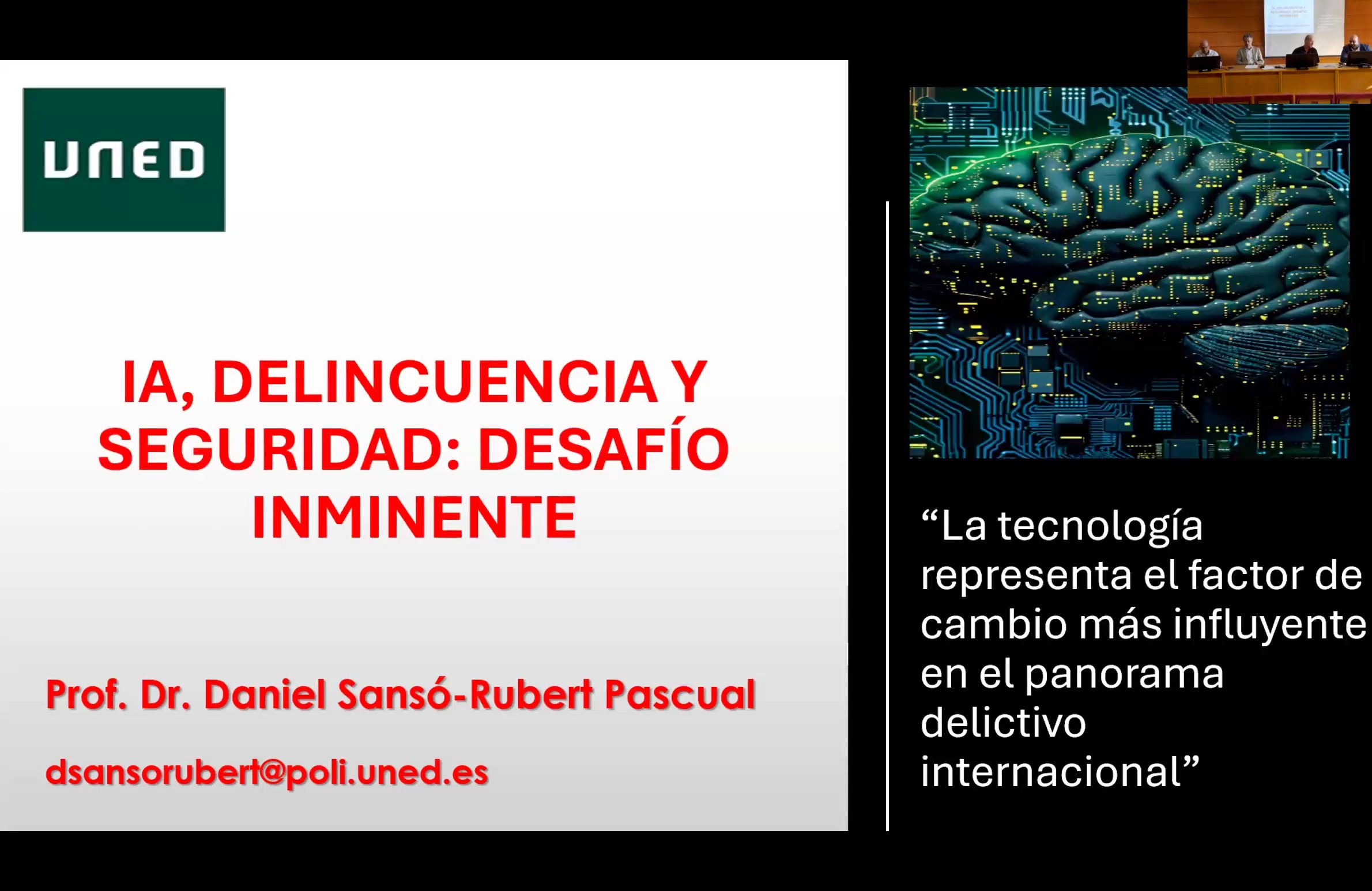 IA, delincuencia y seguridad: desafío inminente