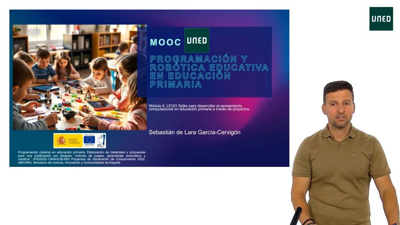 Módulo 6. Lego Spike para desarrollar el pensamiento computacional en Educación Primaria a través de proyectos 