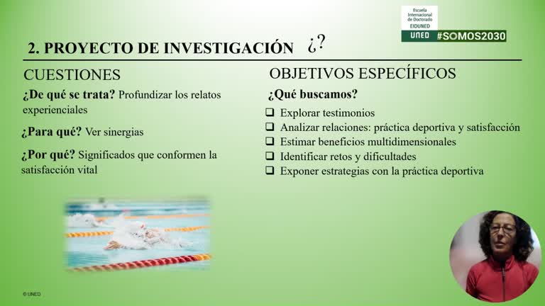 Satisfacción con la vida: testimonios de mujeres mayores deportistas de competición en modalidades acuáticas
