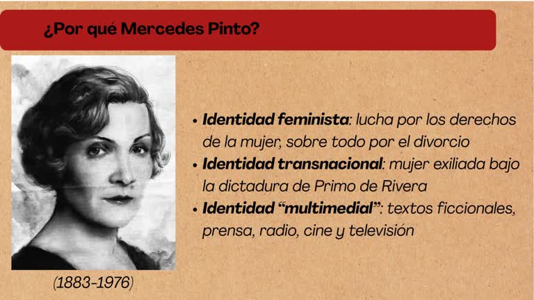 El tema de la identidad en los textos literarios y no literarios de Mercedes Pinto
