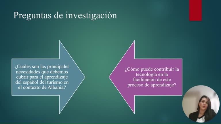 La enseñanza del español para turismo con apoyo tecnológico en Albania