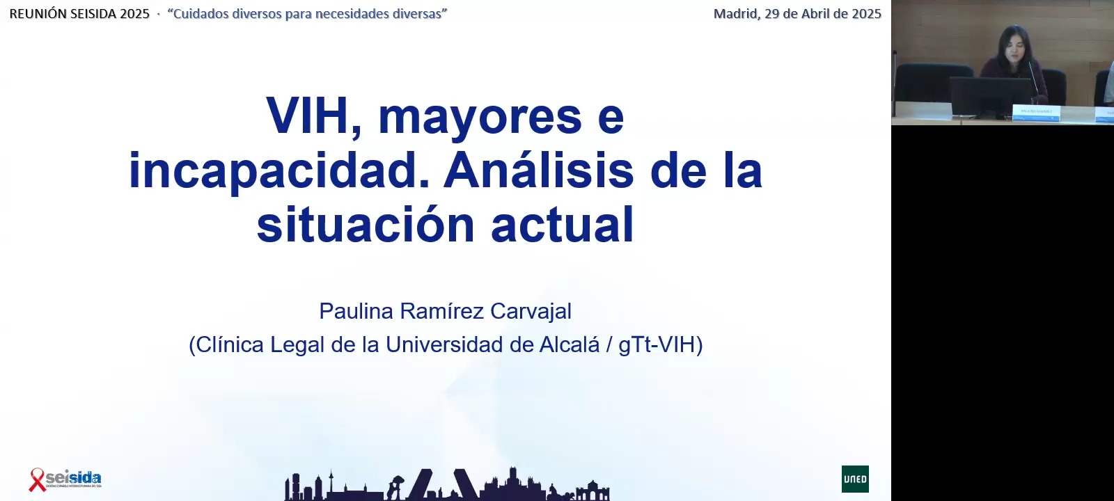 VIH, mayores e incapacidad. Análisis de la situación actual