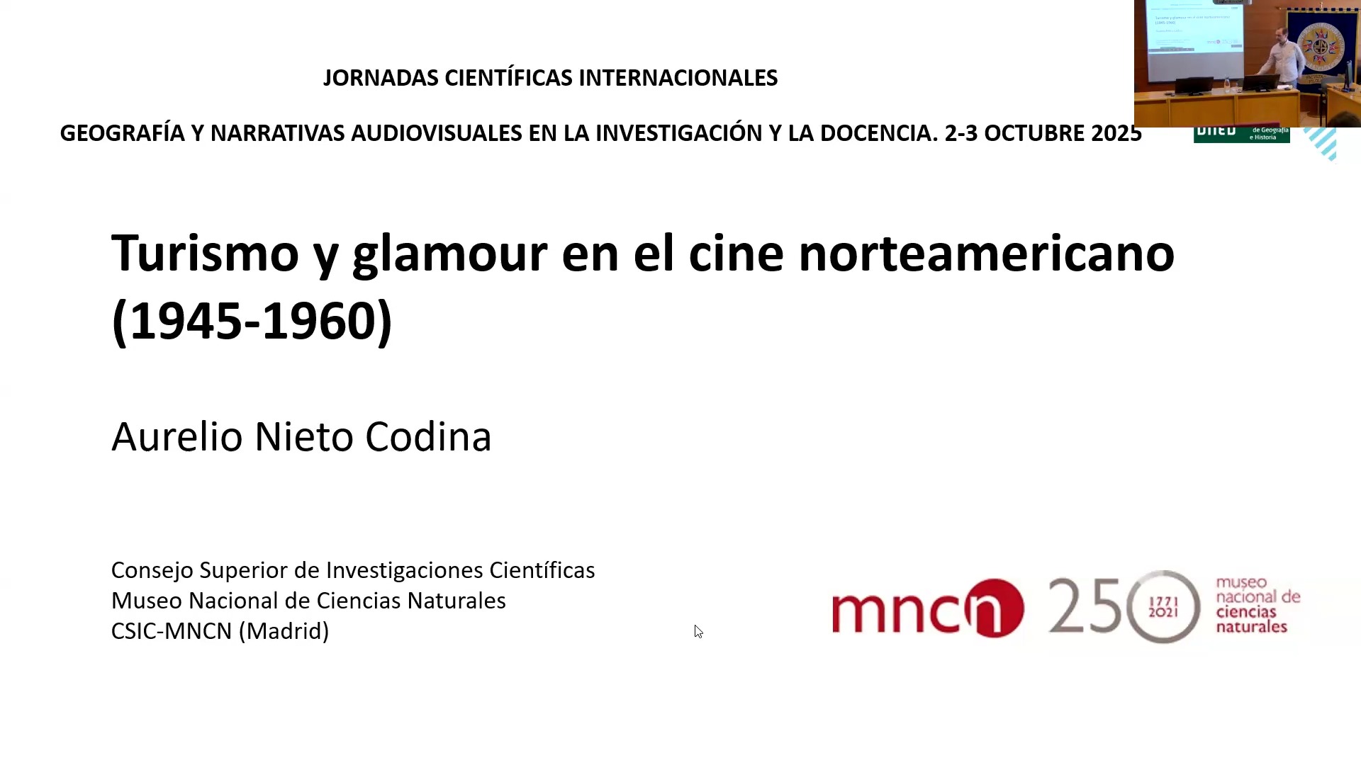 Turismo y glamour en el cine norteamericano (1945-1960)