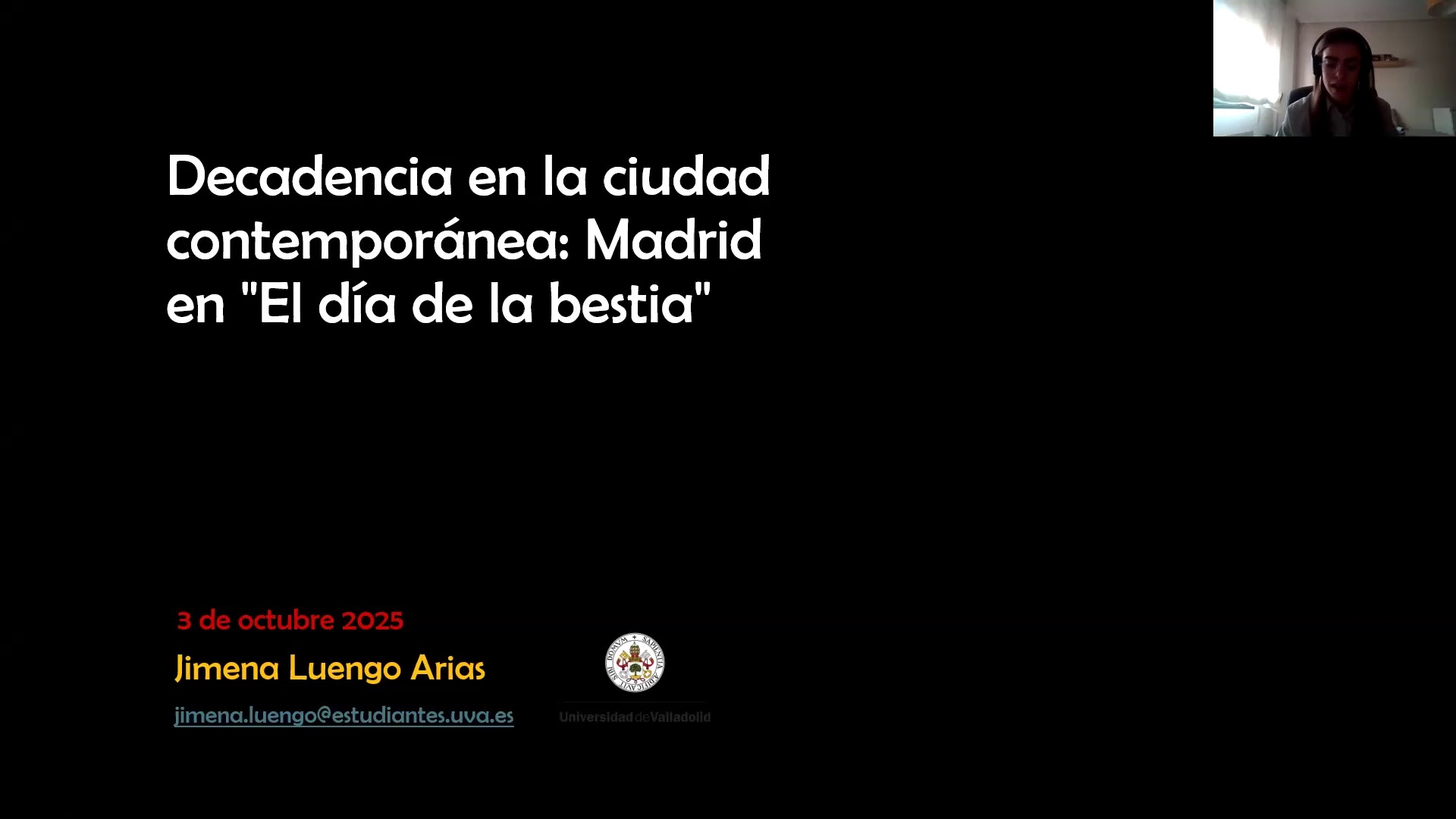 Decadencia en la ciudad contemporánea: Madrid en "El día de la bestia"