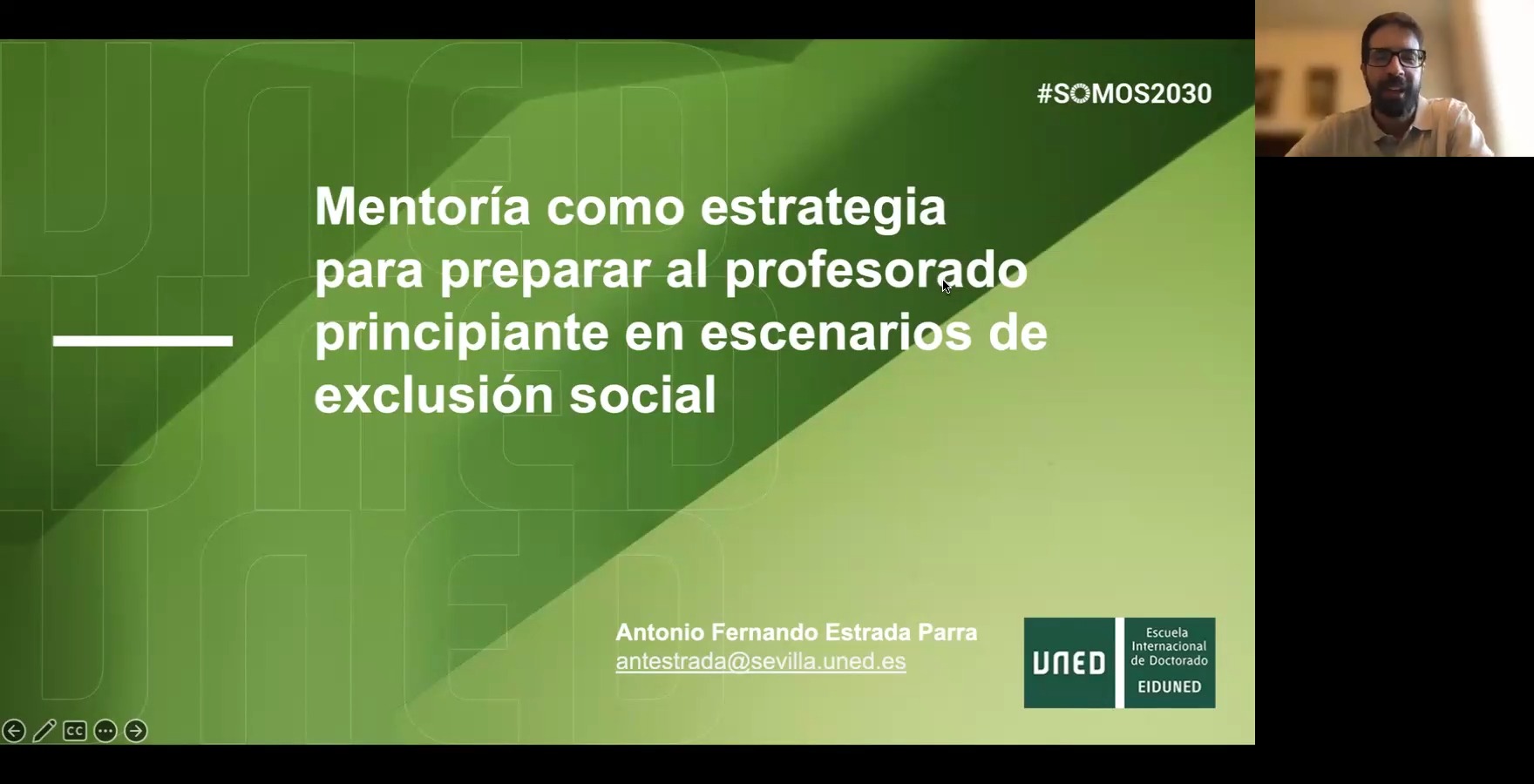 Mentoría como estrategia para preparar al profesorado principiante en escenarios de exclusión social.