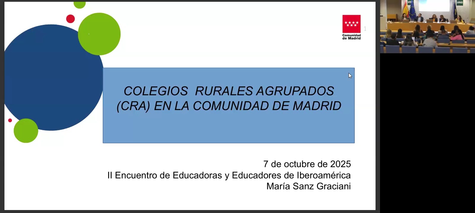 Colegios Rurales agrupados (CRA) en la Comunidad de Madrid