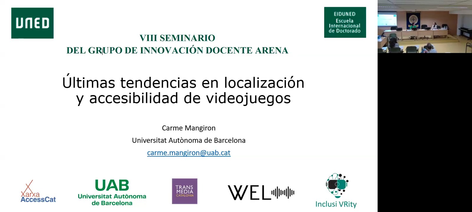 Últimas tendencias en localización y  accesibilidad de videojuegos