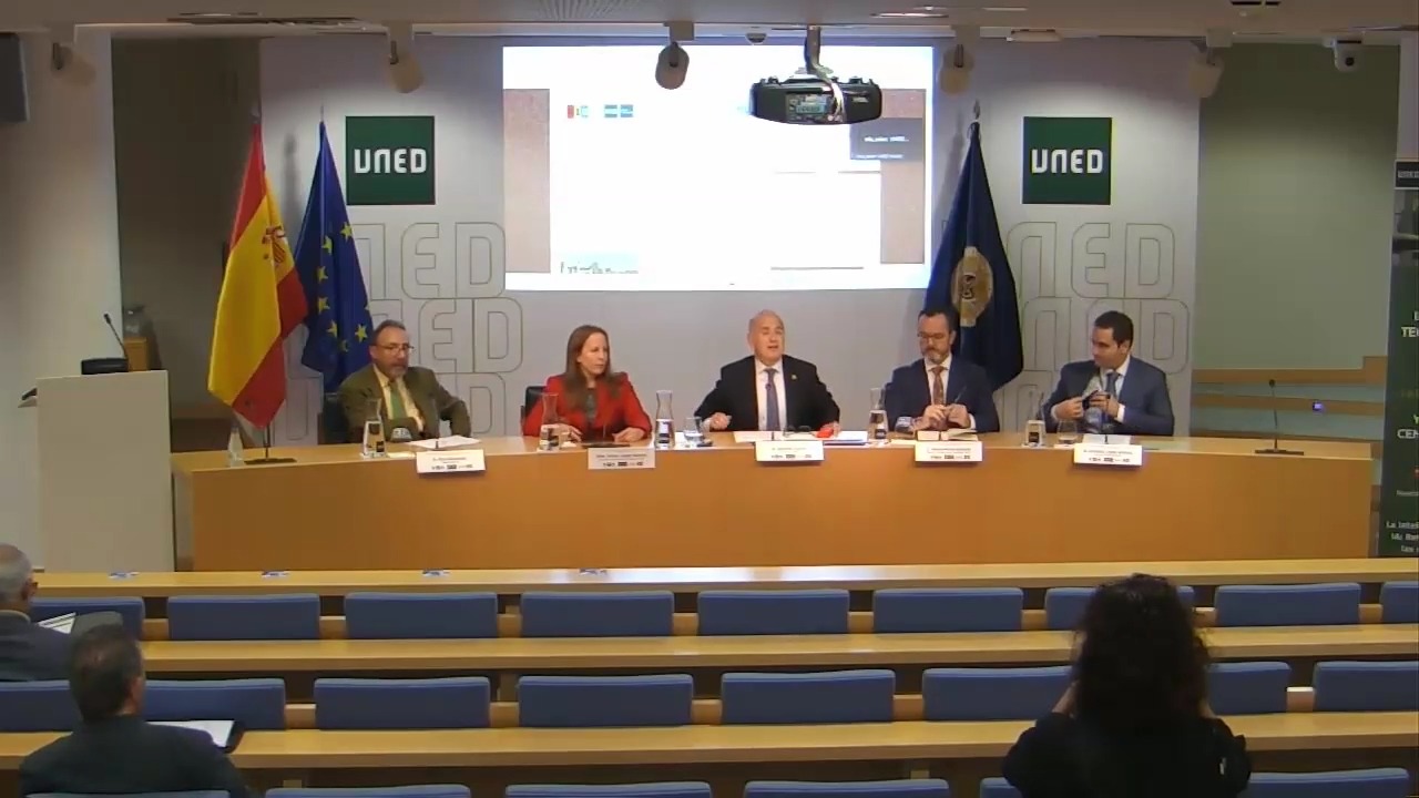 Mesa de Inauguración del XXV Congreso Interestratic y el IX Encuentro de Centros Innovadores en Madrid