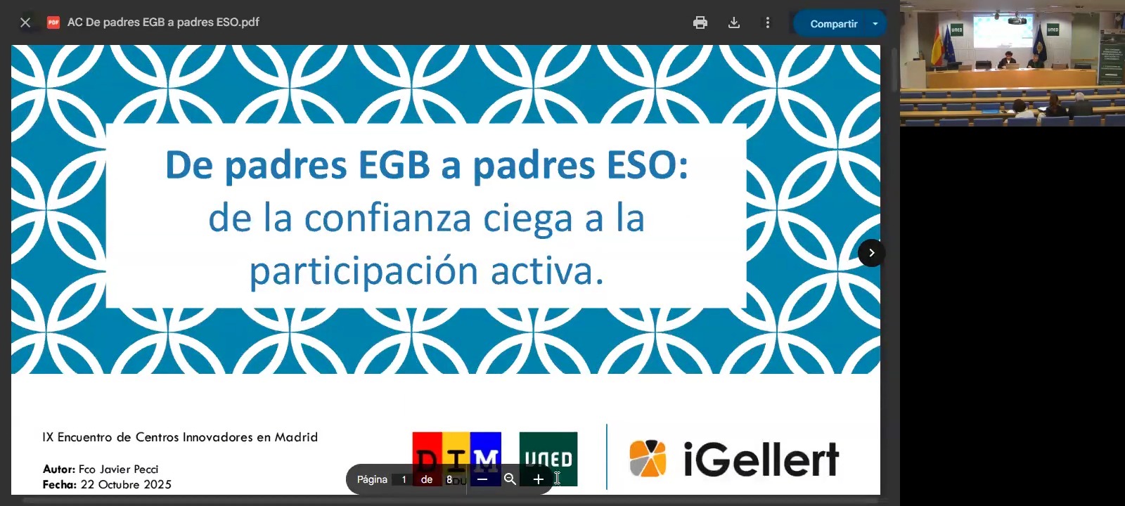 De padres EGB a padres ESO: de la confianza ciega a la participación activa