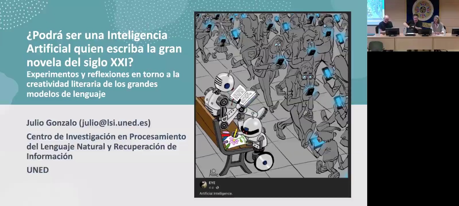 ¿Podrá ser una Inteligencia Artificial quien escriba la gran novela del siglo XXI?
