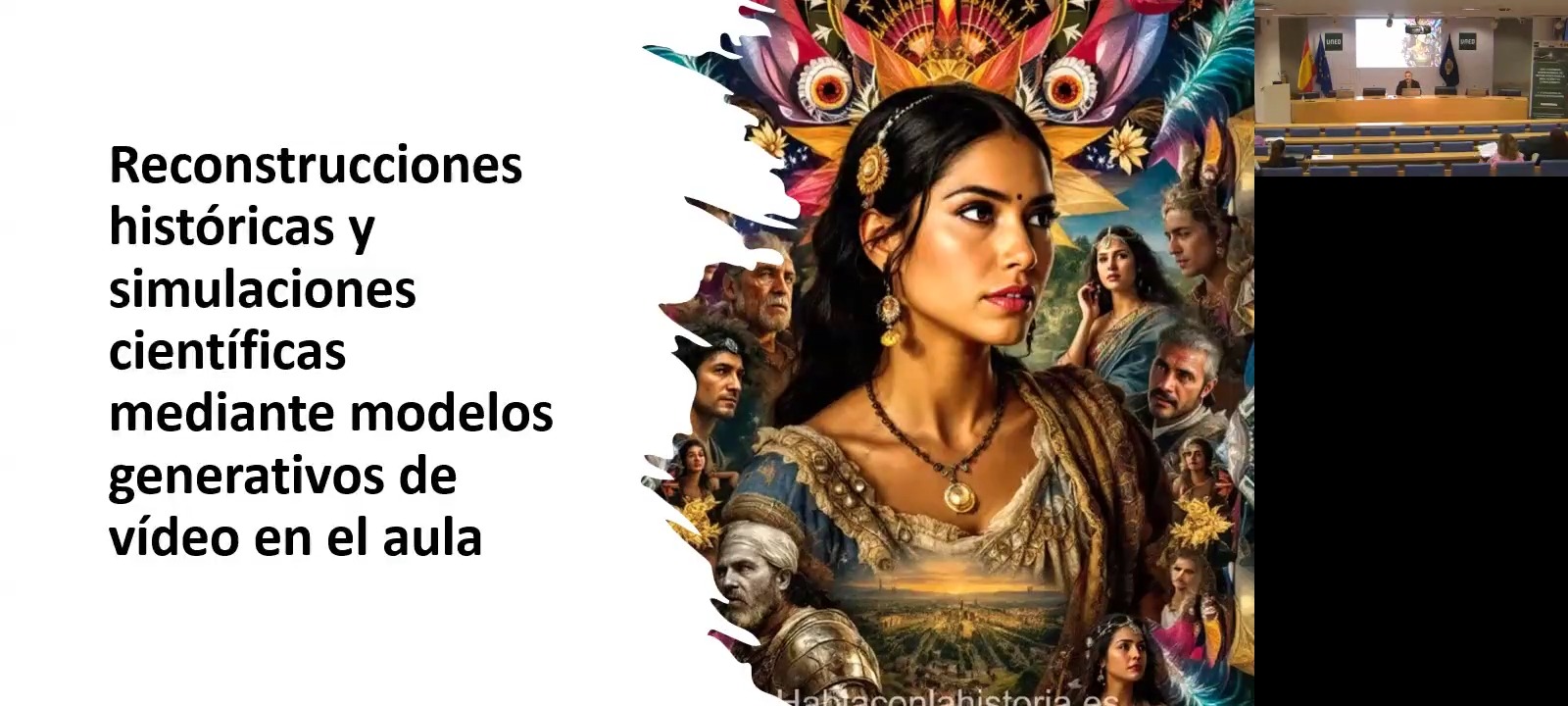 Reconstrucciones históricas y simulaciones científicas mediante modelos generativos de vídeo en el aula