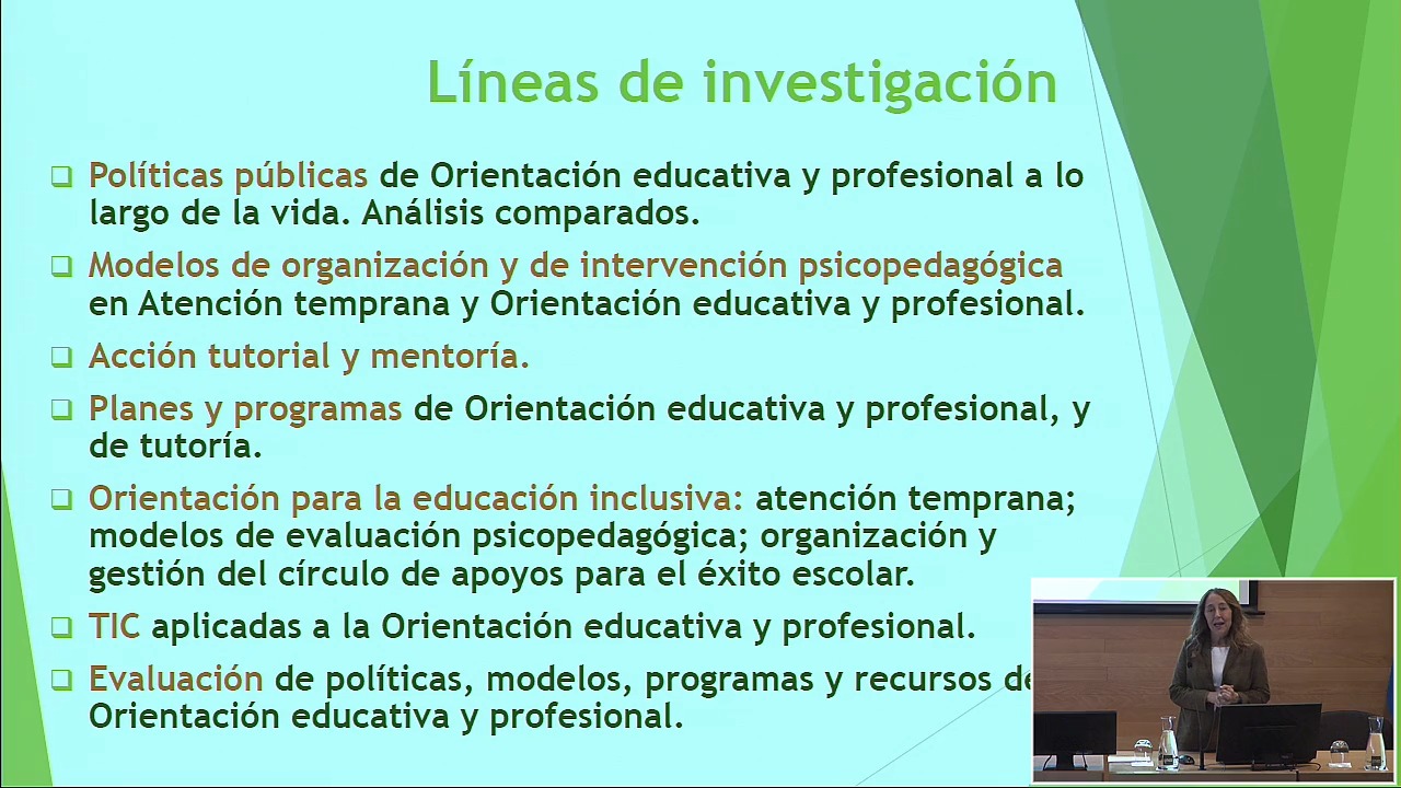 Modelos, políticas y prácticas de orientación educativa y profesional, atención temprana y competencias de sus profesionales