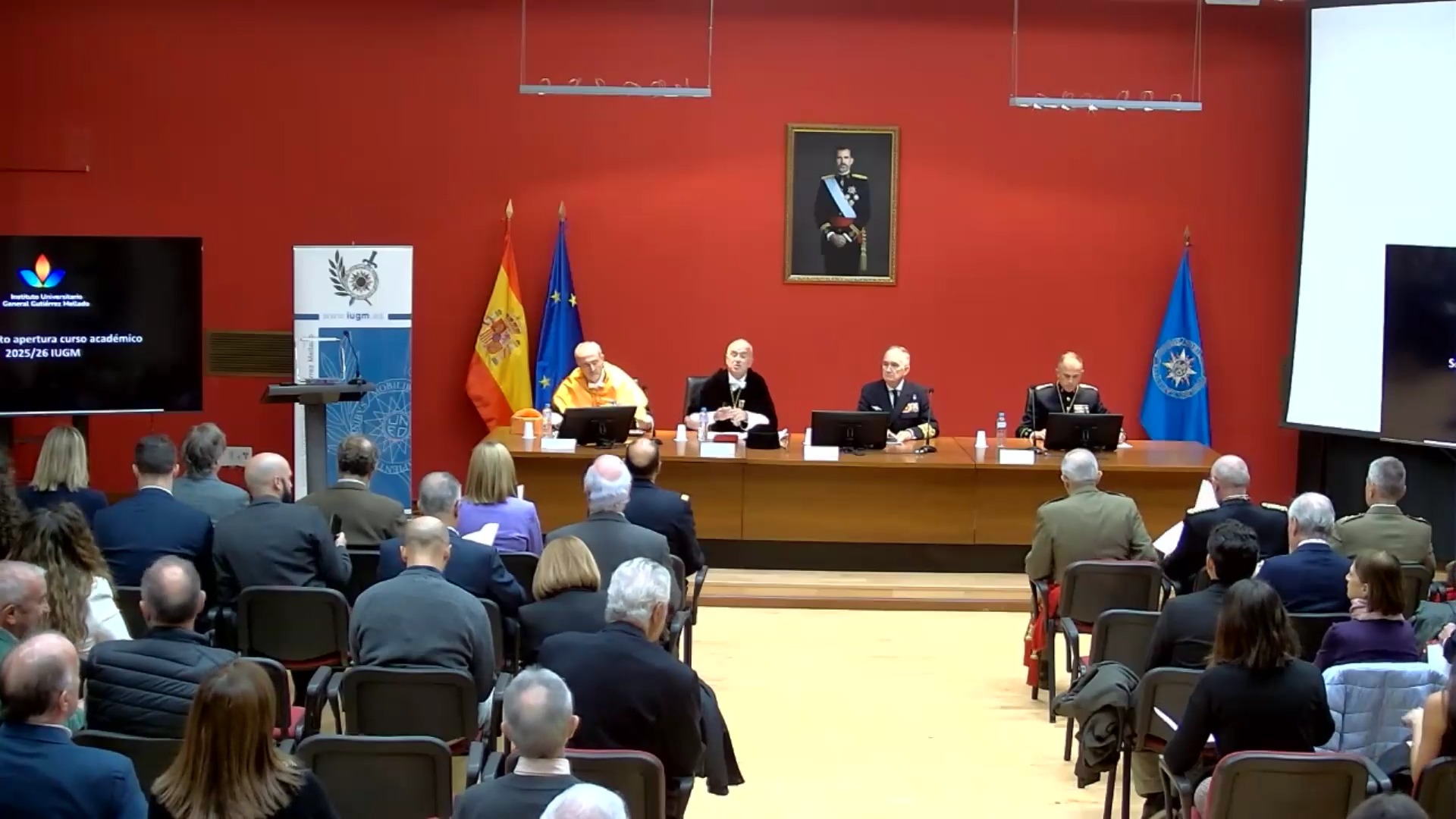 Solemne acto del IUGM de inauguración del curso académico 2025/26