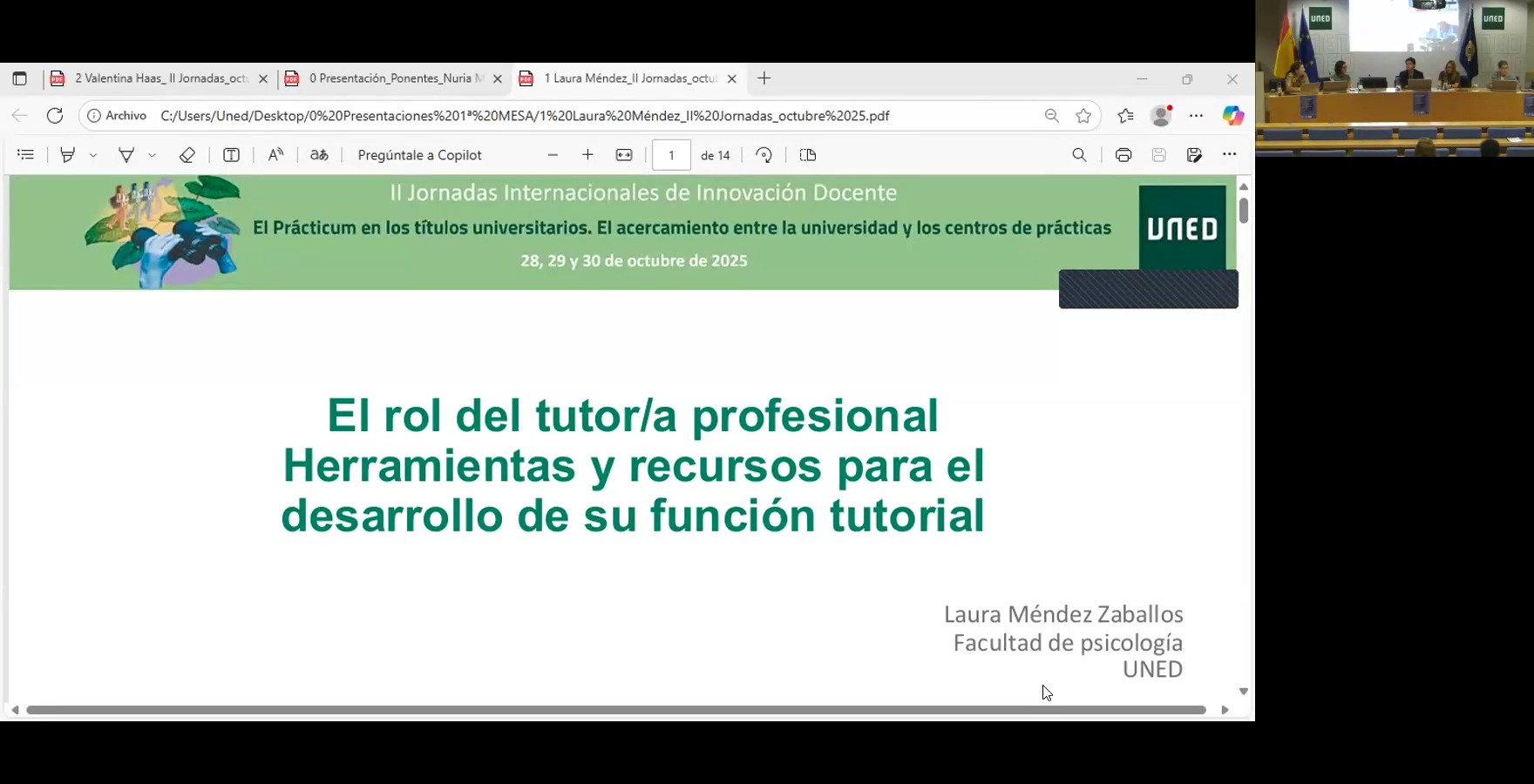 El rol del tutor/a profesional. Herramientas y recursos para el desarrollo de su función tutorial