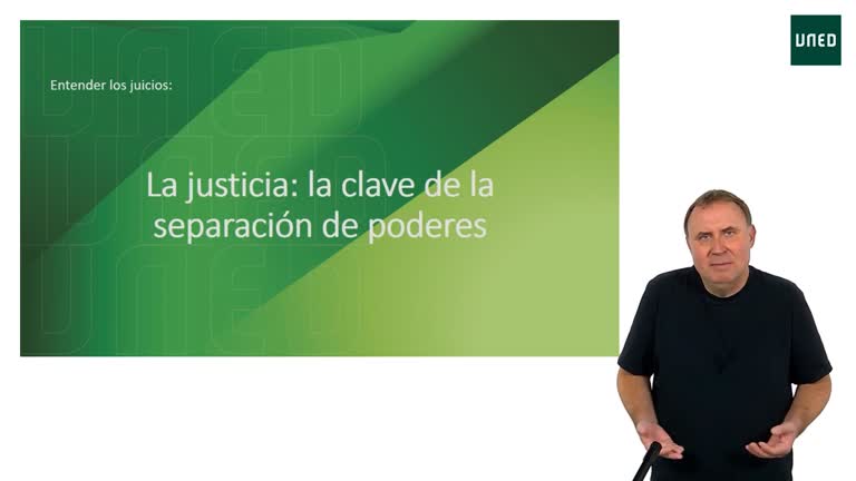 La justicia: la clave de la separación de poderes