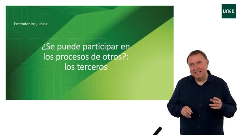 ¿Se puede participar en los procesos de otros?: los terceros