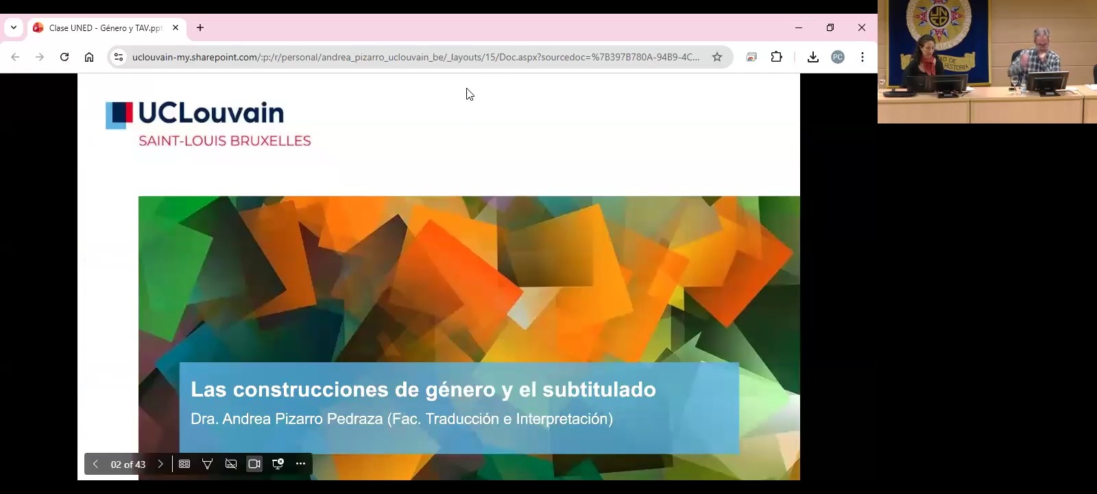 Construcciones de género y subtitulado
