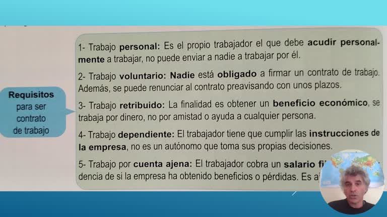 La relación laboral