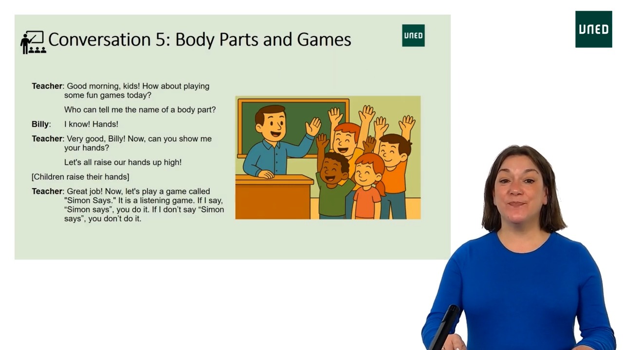AT SCHOOL: Body Parts and Games