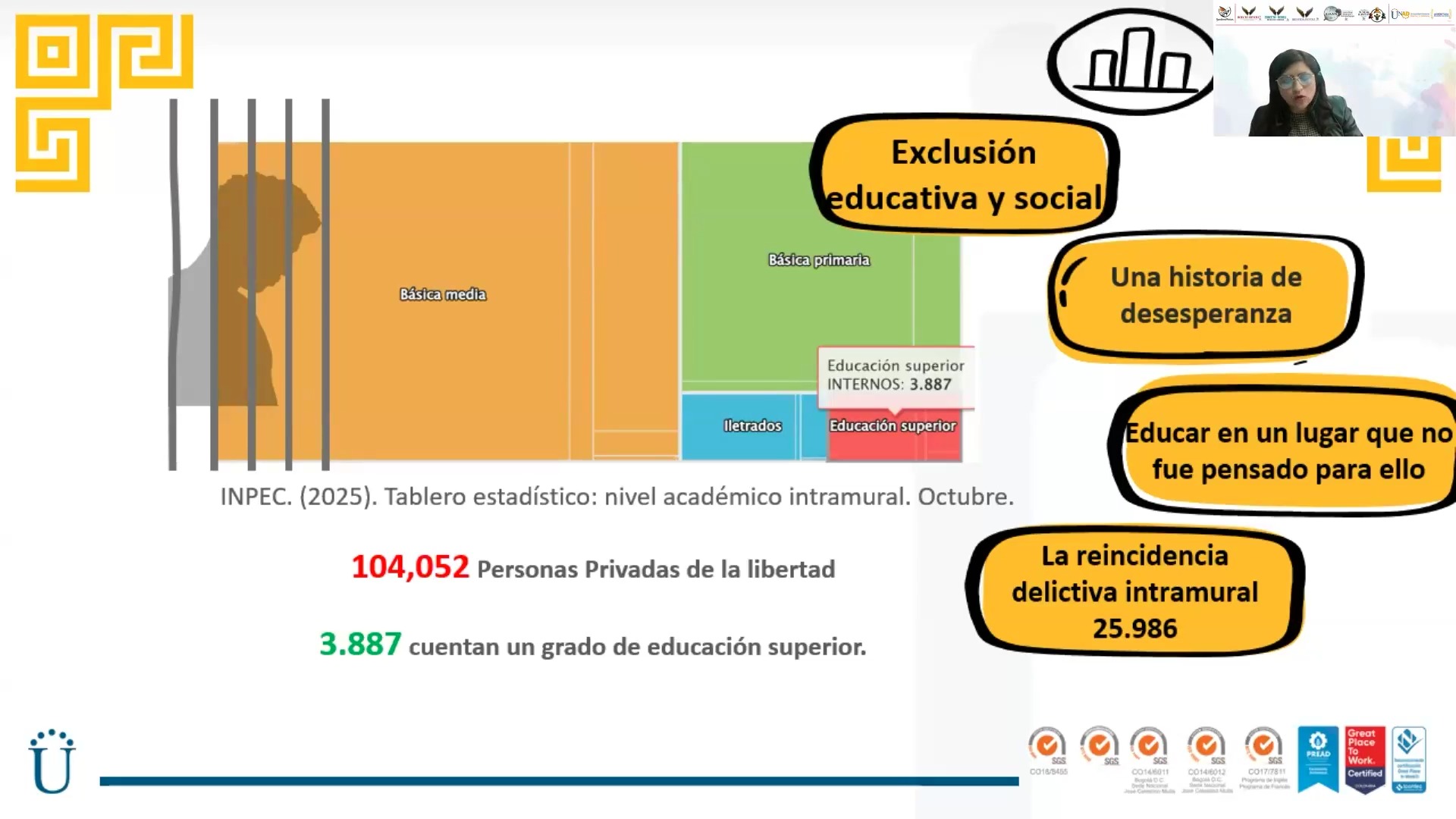 Intervención de Ingrid Victoria Sarmiento Aponte y Luis Alberto Trana Llano