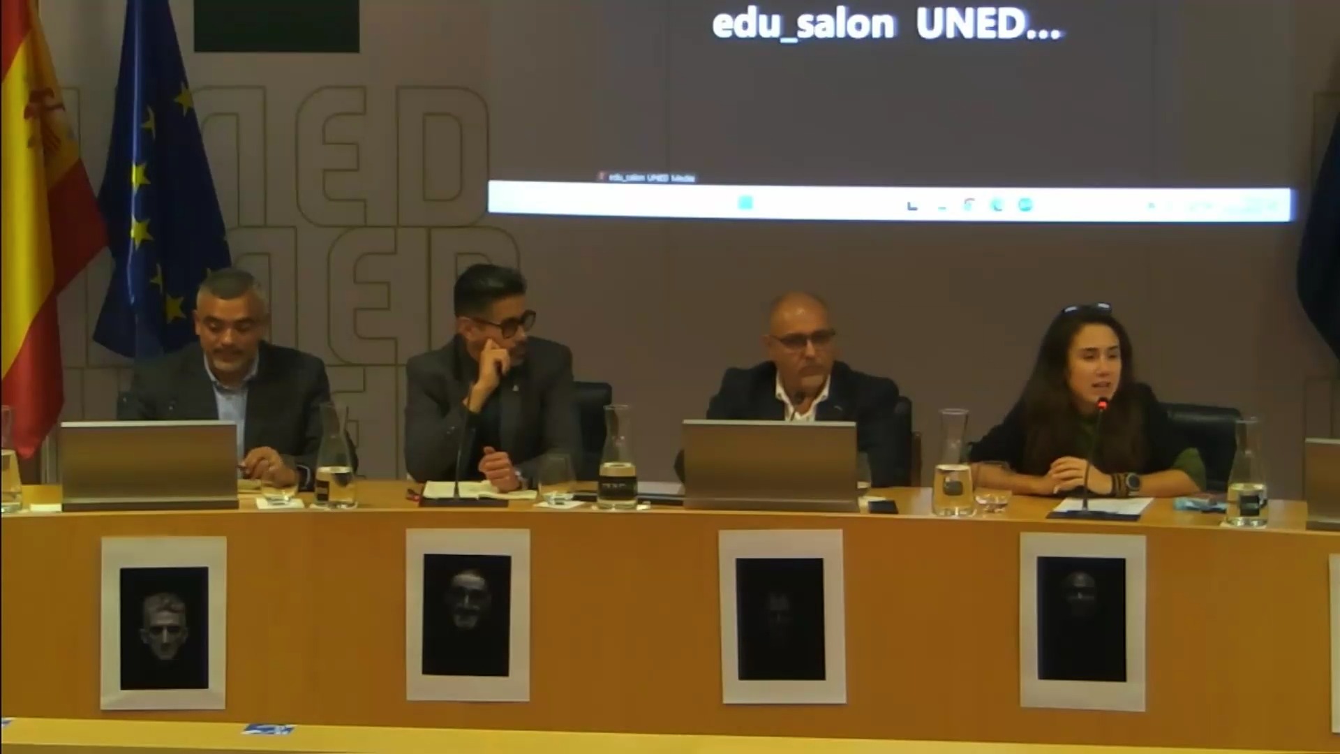 Intervención de Saúl Sarabia, Emiliano López y Carlos Sauceda