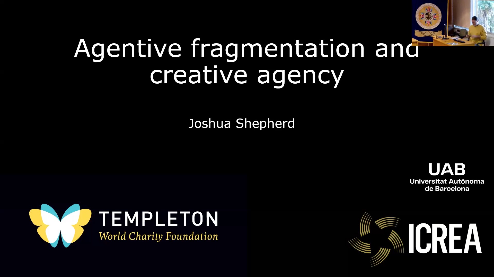 Agentive fragmentation and creative agency
