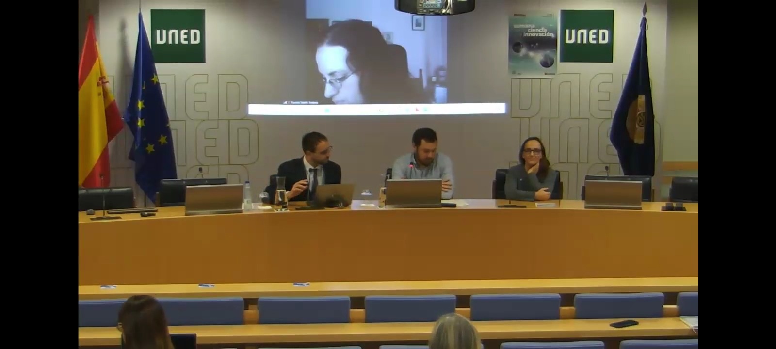 Inauguración. de las VI Jornadas Científicas de la Escuela Internacional de Doctorado de la UNED (EIDUNED). Bienvenida institucional