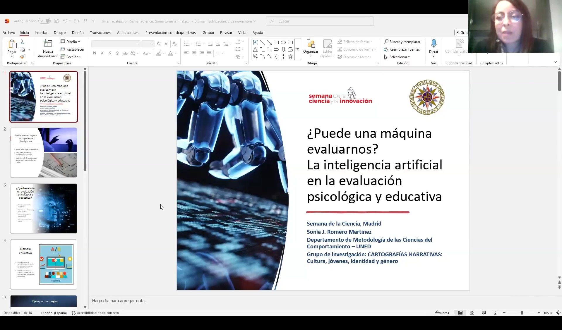 Aplicación de la inteligencia artificial en la evaluación psicológica y educativa